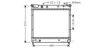 ASHUKI K454-20 Radiator, engine cooling